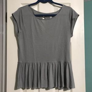 American Eagle Peplum T-shirt